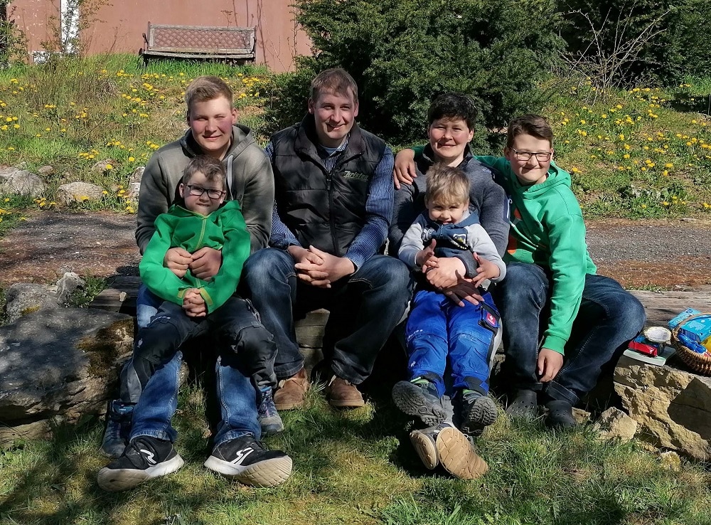 Gruppenbild der Familie Lorenz