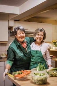Renate Mühlenweg (links) und Erika Traub (rechts)