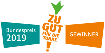 Zu Gut für die Tonne Bundespreis 2019