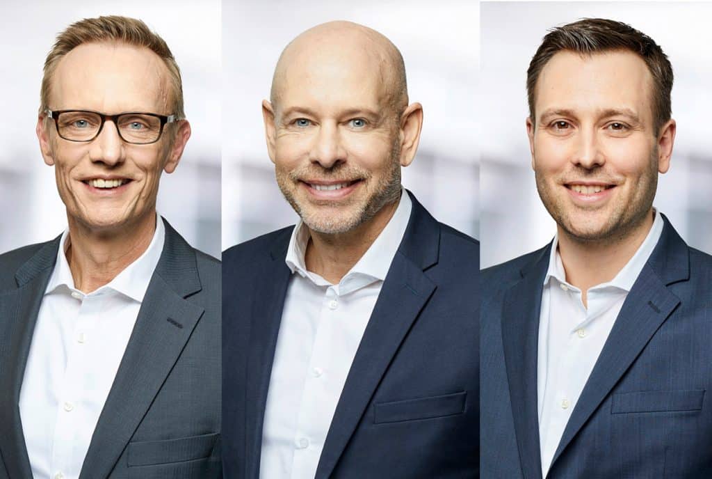 Porträts von Stefan Punke, Jürgen Stolz und Philipp Pauly