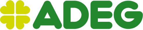 ADEG Logo in Grüner Schrift