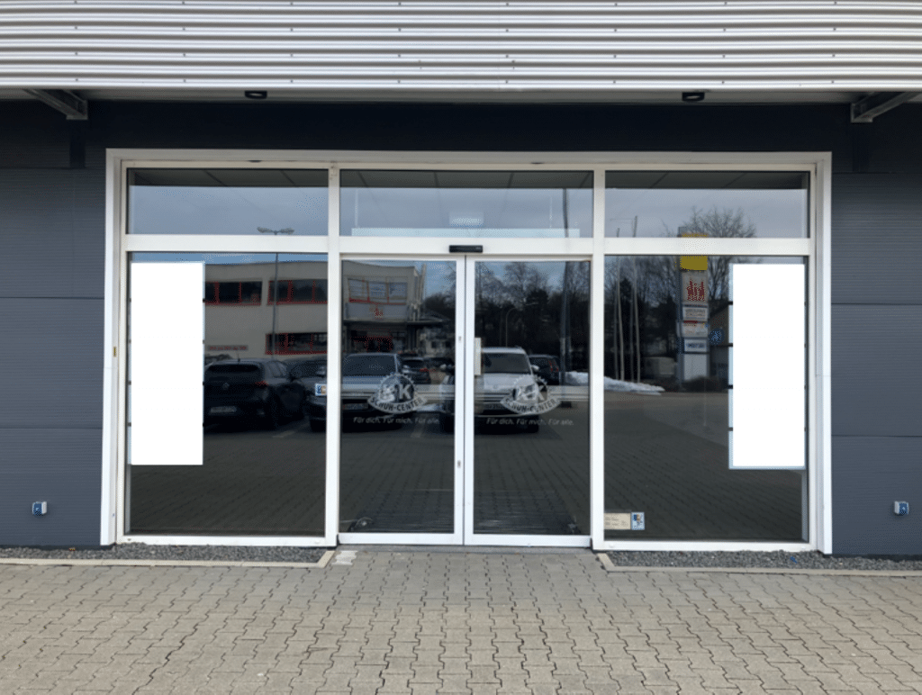 Frontansicht Ladenlokal in Simmerath