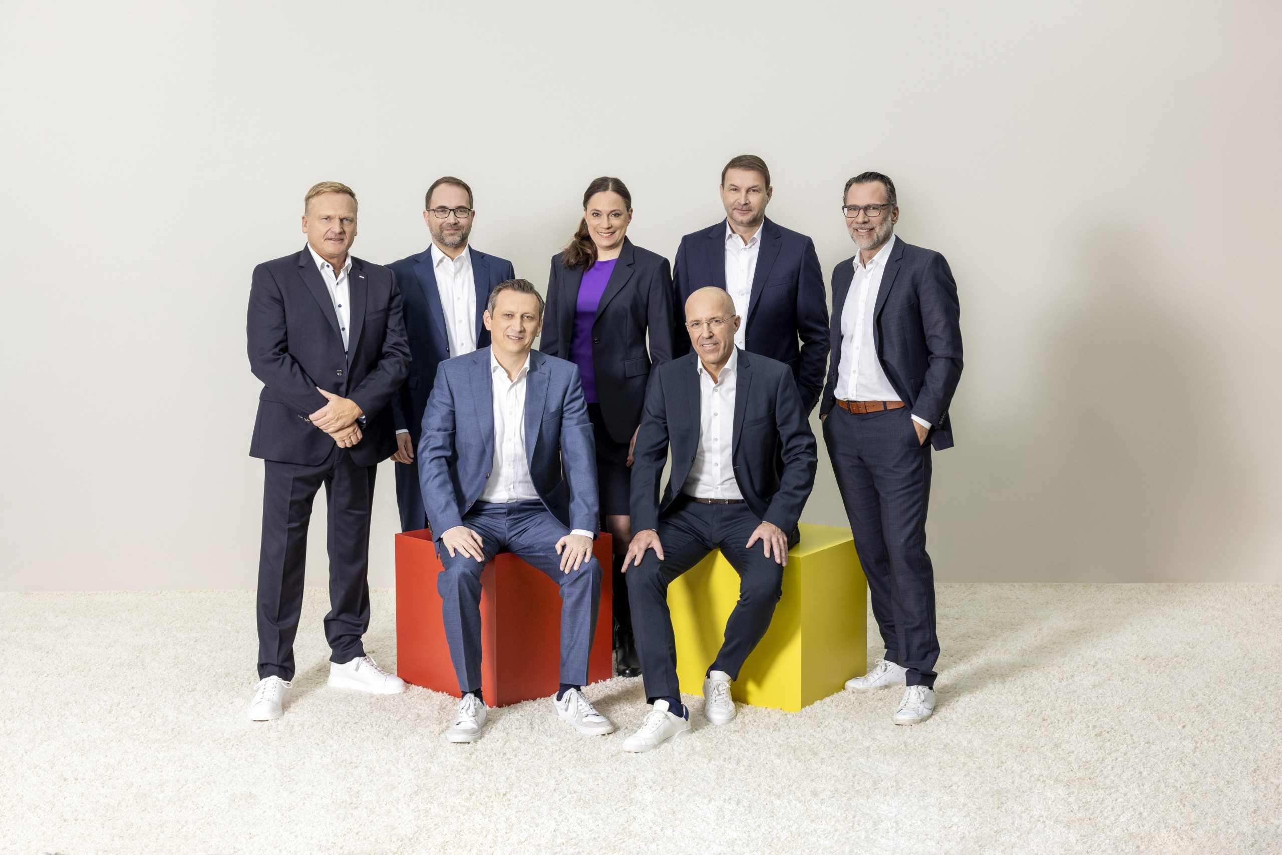 The management board of the REWE GROUP