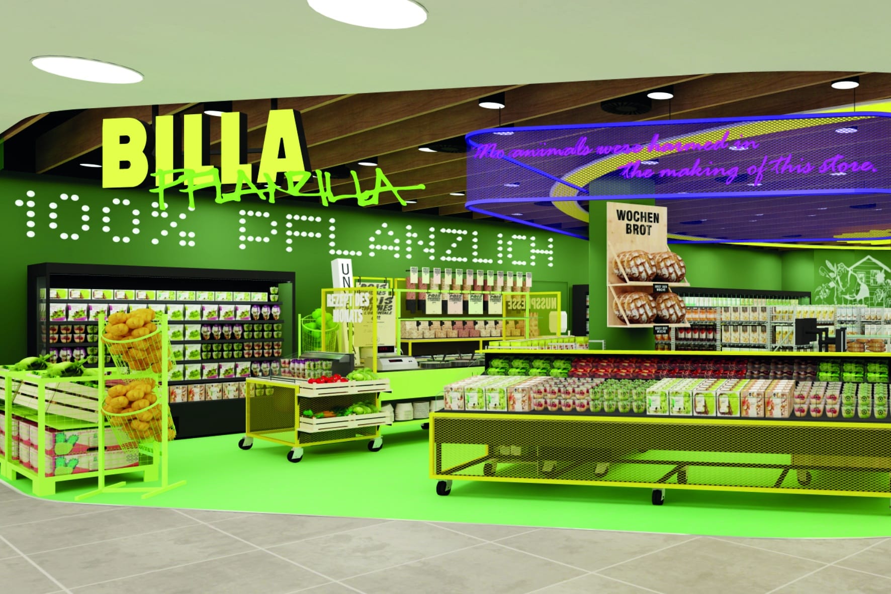Billa Pflanzilla Market