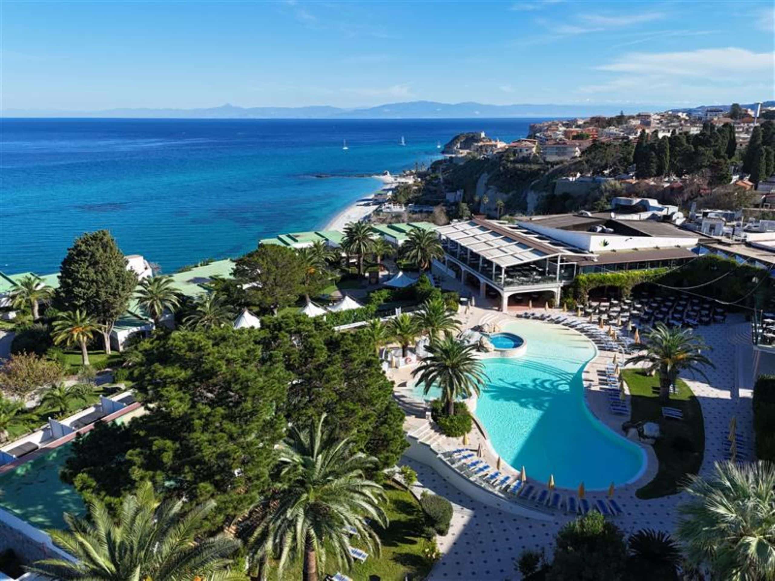 Hotelanlage des Aldiana Clubs von oben