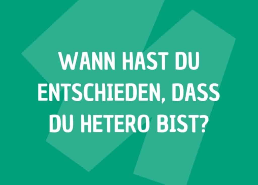 Grüner Hintergrund und in weißer Schrift der Spruch 