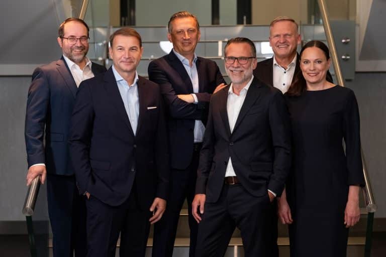 From left: Telerik Schischmanow, Hans-Jürgen Moog, Lionel Souque, Christoph Eltze, Peter Maly and Daniela Büchel
